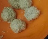 A picture of step 2 of Suran kofta curry.