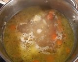 Tárkonyos csirkeragu leves recept fázis 3 fotója