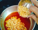 A picture of step 3 of Sev Tamatar Nu shaak Kathiyawadi Sev Tamatar Ki Sabji.
