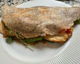 Foto del paso 3 de la receta: Piadina con fiambre de pollo casero