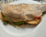 Foto del paso 3 de la receta: Piadina con fiambre de pollo casero