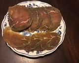 A picture of step 2 of California Farm Cured Carpaccio.