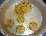 A picture of step 2 of Pearl Millet Discs (Bajra na Vada).