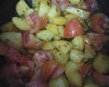 आलू कॉर्न, मटर की सूखी सब्जी (Aloo corn, matar ki sookhi sabzi recipe in hindi) रेसिपी चरण 6 फोटो