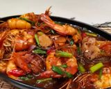 Foto langkah ke 4 dari resep Udang Saus Padang.