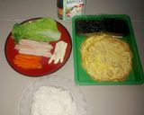 Foto langkah ke 1 dari resep Mini bento bekal anak.