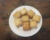 Tofu & tomato for vegan recipe step 2 photo