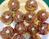Foto del paso 6 de la receta: Tostones rellenos con picadillo