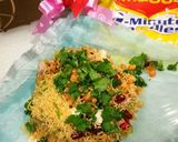 A picture of step 7 of Maggie Basket chaat.