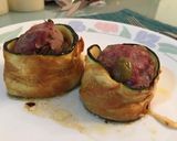 Foto del paso 6 de la receta: Rollitos de zapallo italiano (sukini o zucchini) rellenos con carne picante