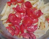 A picture of step 4 of Aloo fries bhujiya.