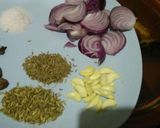 A picture of step 1 of Mutton Trotters/ Paaye😋🐐.