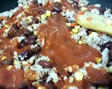 IR-barát mexikói rakott tortilla (Enchilada) recept fázis 2 fotója