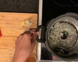 A picture of step 1 of Chole Bhatura.