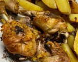 BoFo csirke🍗 héjában sült krumplival recept fázis 4 fotója