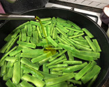 Foto del paso 2 de la receta: Judías verdes salteadas con jamón
