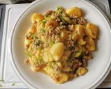รูปขั้นตอนการทำที่ 3 ของ ผัดขึ้นฉ่ายหมูสับใส่เต้าหู้ไข่ (คีโต)