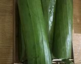 Foto langkah ke 3 dari resep Lontong Daun Pisang.