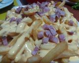 Foto del paso 2 de la receta: Papas fritas con salsa cheddar y panceta