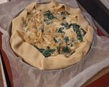 Une image de l'étape 3 de Tarte oignon épinard.