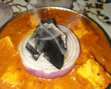 A picture of step 5 of Paneer Angara - Smoky Flavored Paneer Curry.