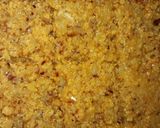 A picture of step 4 of Coconut burfi.