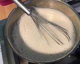 Une image de l'étape 7 de Flan de semoule façon pâtissier aux pêches de vigne.