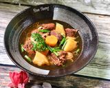 Hình bước làm 3 của món Phở Bò Kho