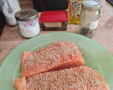 Foto del paso 1 de la receta: Salmón con semillas de sésamo