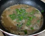 A picture of step 5 of Moong Soup.