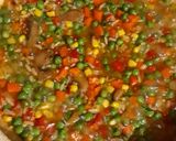 Pas rețetă Franjuri din piept de pui cu amestec de legume congelate 2 fotografie