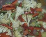 A picture of step 3 of Mix Vegetable Pulao.