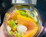 Hình bước làm 5 của món Mắm dưa cà