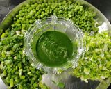 A picture of step 2 of હરિયાલી પાવભાજી.