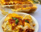 Foto langkah ke 9 dari resep Lasagna Gulung Ubi Ungu.