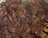 A picture of step 3 of Spicy Chicken curry in coconut milk.