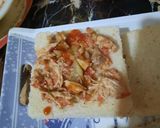 A picture of step 4 of Club chicken sandwich.