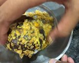A picture of step 4 of Barfele Laddoo.