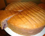 Foto langkah ke 5 dari resep Cake ubi ungu.