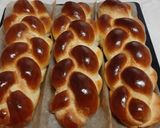 Egyszerű 4 szálas fonott kalács recept fázis 12 fotója