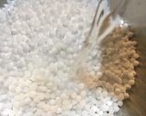 A picture of step 1 of Sago /Sagubhiyam Payasam (Sugarfree).