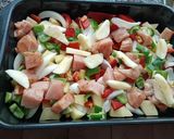 Foto del paso 2 de la receta Pechuga con verduras al horno