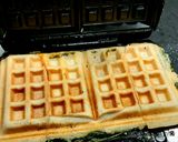 Une image de l'étape 3 de Gaufres feuilletées fourrées avec la pâte à tarte.