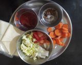 मिक्स व्हेज चीझ पिझ्झा मून (mix veg cheese pizza recipe in marathi) रेसिपी स्टेप 1 फोटो 
