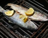 A picture of step 3 of Grilled garlic butter and lemon fresh lake trout!.