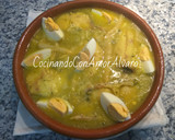 Foto del paso 3 de la receta: Merluza en salsa verde