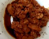 A picture of step 7 of Minch Waala Murgh/ Indian Chilli Chicken. 😙.