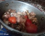 A picture of step 5 of Charsi Karahi.