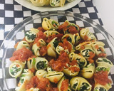 Foto del paso 4 de la receta: Pasta Lumaconi Relleno con Espinaca y tofu Con Salsa roja Casera