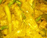 Foto langkah ke 2 dari resep Gulai nangka kacang panjang.